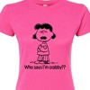 Women's - Peanuts - Who Says Im Crabby Lucy Fitted Graphic T-Shirt - 2 of 4