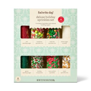 Christmas Deluxe Sprinkle Set - 8ct - Favorite Day™ - 1 of 3