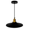 CWI Lighting Brave 1 Light Down Mini Pendant With Black Finish - 3 of 4