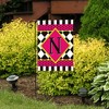 Briarwood Lane Everyday Garden Flag 12x18 For Outdoor Neon Checkerboard Monogram -  N Garden Flag Flags For Outside - 4 of 4