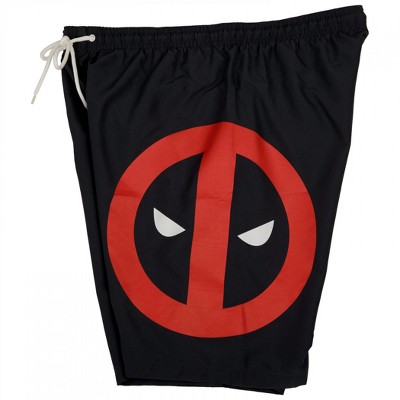 Deadpool Mens Marvel Comics Deadpool Symbol Board Shorts - 3XLarge (48-50) — фото 5