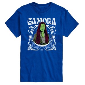 Men's - Marvel - Guardians of the Galaxy Gamora Art Nouveau Short Sleeve Graphic T-Shirt - 1 of 3