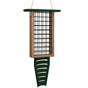 JCS Wildlife Recycled Suet Feeder w/ Tail Prop - 1 of 4