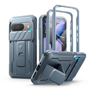 Dexnor for Google Pixel 9 Case with Slide Camera Cover & Built-in Screen Protector & Heavy-Duty Kickstand,Full-Body Protective Cover - 1 of 1