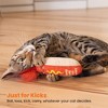 Catstages Hot Dog Kicker Cat Food Shaped Toy - 3 of 4