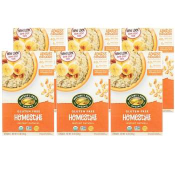 Nature's Path Organic Homestyle Instant Oatmeal - Case of 6/11.3 oz