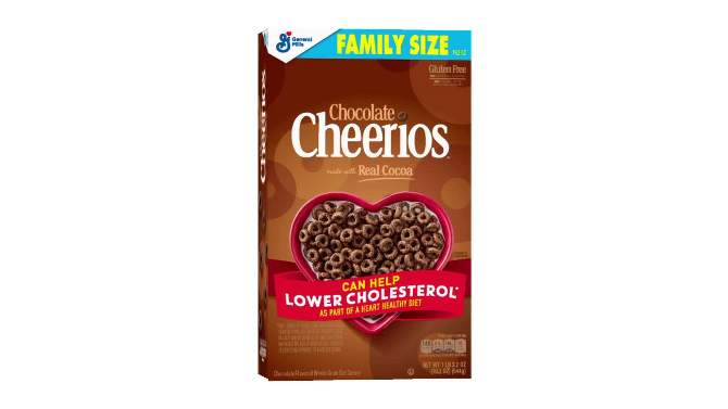 General Mills Family Size Chocolate Cheerios Cereal - 19.2oz, 2 of 10, play video