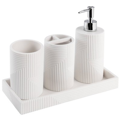 4pc Sedona Bath Accessory Set - KRALIX