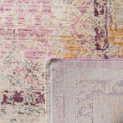 Elysian Grace Hand-Knotted Viscose Rectangular Area Rug in Light Grey
