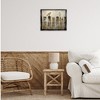 Stupell Industries Fence Perched Country Bird Floating Frame Canvas Art - 3 of 4