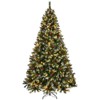TIRAMISUBEST 6FT/9FT Flocked Christmas Tree with Branch Tips Outdoor Indoor Holiday Decor - 4 of 4