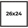 PosterPalooza | 26x24 Bamboo Picture Frame, UV Acrylic, 4 Finishes - Brown, Black, Gold, and Natural - 2 of 4