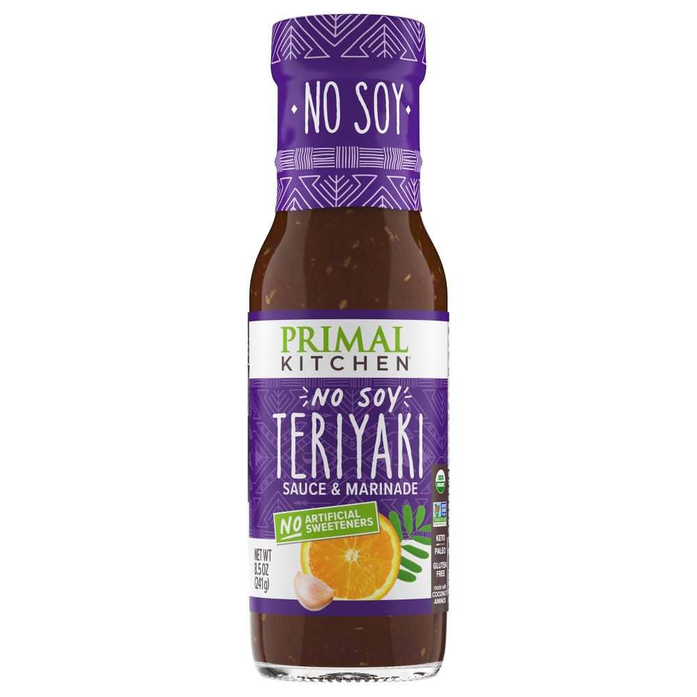 Primal Kitchen No Soy Organic Teriyaki Sauce & Marinade - 8.5 fl oz