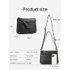 Crossbody Bags for Women, Medium Size Shoulder Handbags, Satchel Purse with Multi Zipper Pocket - 3 of 4