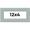 PosterPalooza | Panoramic Refined Blue Picture Frame - UV Acrylic, Foam Board Backing, Hanging Hardware - 2 of 4