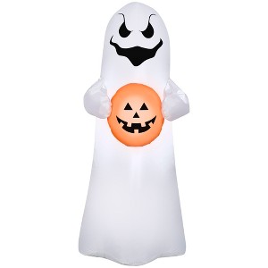 Gemmy Airblown Inflatable Ghost w/JOL , 4 ft Tall, Multi - 1 of 2
