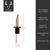 Copper Liquor Pourer by Viski®, Copper Finish - 3 of 4