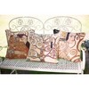 Signare USA Gustav Klimt Tree of Life Lady Pillowcase/ Cushion Cover 18X18 INCH - 2 of 2