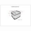NicBex Handwoven Pouf Ottoman, Modern Home Decor Multi-Functional Footstool, Stylish Striped Design for Living Room, or Nursery - 3 of 4