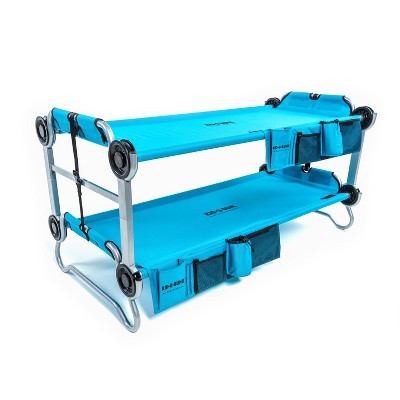 Disc-O-Bed Kid-O-Bunk with Organizers Tropical Teal - Twin