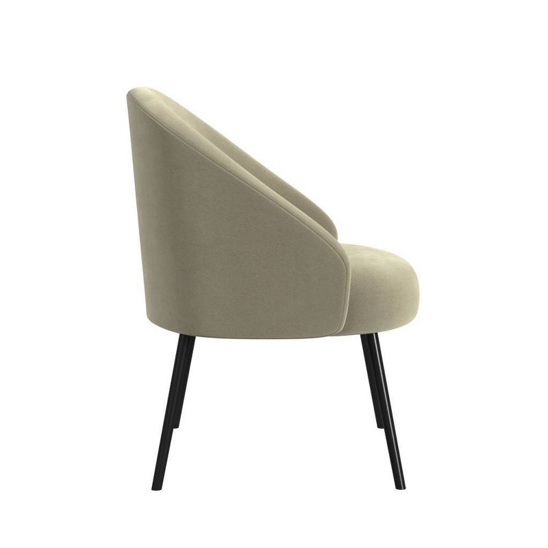 Modern Velvet Accent Chair - HomePop, 4 of 13