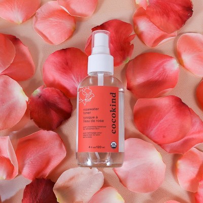 cocokind Rosewater Facial Toner - 4oz_5