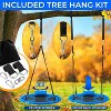 SereneLife 40" Saucer Swing with Handles, Pillow, Hanging Kit, and Carry Bag - Indoor/Outdoor Use - 4 of 4