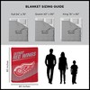 Sweet Home Collection NHL Detroit Red Wings Microfiber Plush Throw Blanket - 4 of 4