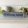 VIP Resin 10 in. Gray Welcome Home Sign - 2 of 3
