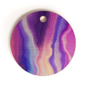Marta Barragan Camarasa Lilac luminous strokes Cutting Board - Deny Designs - 1 of 3