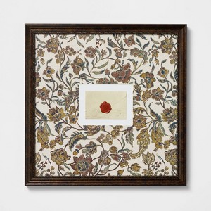 16"x16" Keepsake Envelope Framed Wall Art - Threshold™ designed with Studio McGee - 1 of 3
