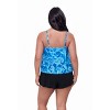 Trimshaper Plus Farrah Tumbled Paisley Romper Swimsuit - image 3 of 3