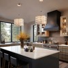 LNC Brusmogan 1-Lights Luxury and Glam Crystal Cylinder Kitchen Island Pendant Lights,Gold,8in/9.1in/11.8in/22in/37in - 4 of 4