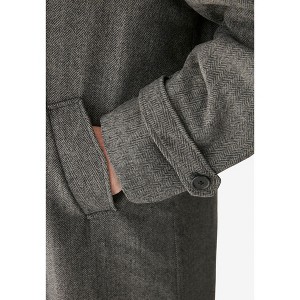 KingSize Tall Wool-Blend Long Overcoat - 1 of 4