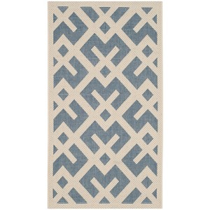 Courtyard CY6915 Power Loomed Indoor and Outdoor Rug - Safavieh - 1 of 3