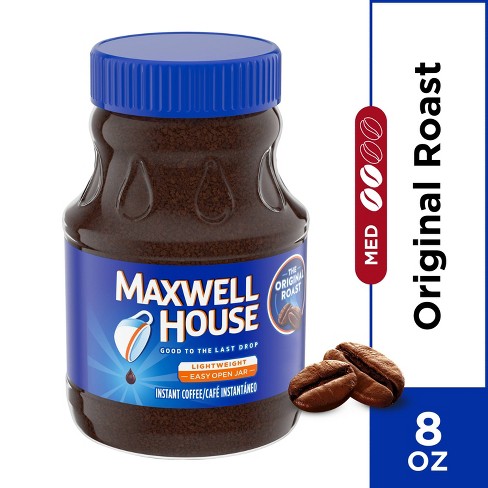 Maxwell House Original Instant Light Roast Coffee 8oz Target