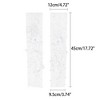 INSPIRE CHIC Women's Lace Floral Pearl Bowknot Polka Point Arm Fingerness Length Sleeves for Elegant Bridge Wedding Gloves 1 Pair - 2 of 4