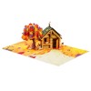Paper Love 3D Frndly Cozy Autumn Home Pop Up Card - 3 of 4