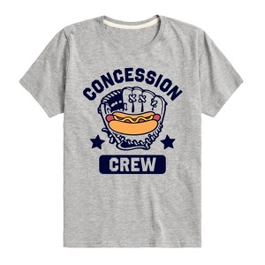 Boys' - Instant Message - Hotdog Concession Crew Short Sleeve Graphic T-Shirt - 1 of 4