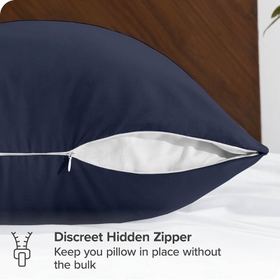Midnight Blue Ultra Soft Microfiber Body Pillowcase with Zipper Closure