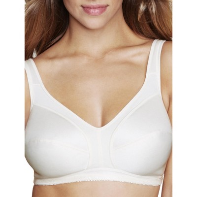 Bali Women's Double Support Cotton Wire-free Bra - 3036 40b Soft