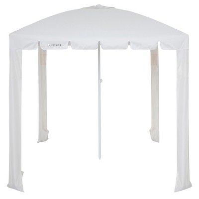Sunnylife Beach Cabana Casa Blanca White 78"x78" UPF50 Sun Shade Tent w/ Bag