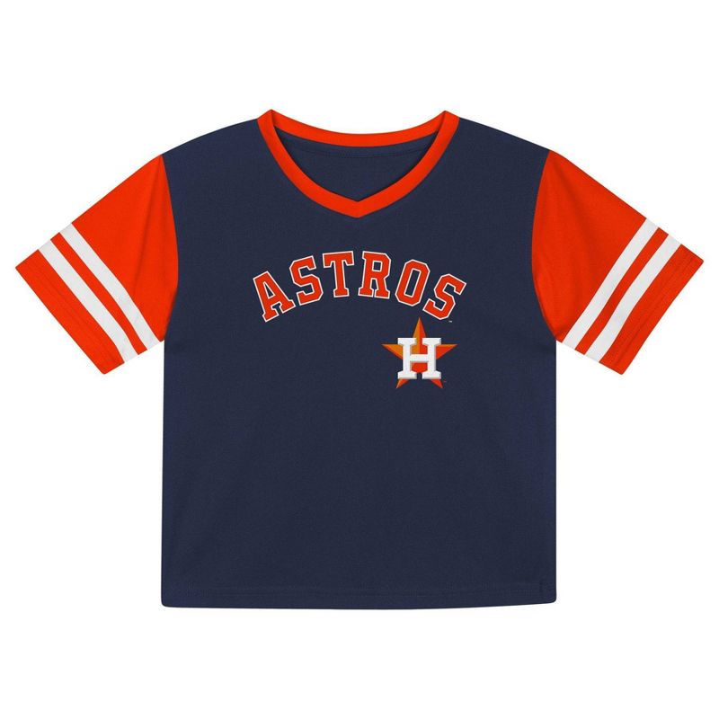 MLB Houston Astros Toddler Boys&#39; Pullover Team Jersey, 2 of 4
