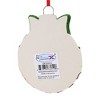 Polarx 4.0 Inch Christmas Ball Christmas Tree Ornament , Christmas Decor Snowflakes Stripes Bow (1PC) - 3 of 4