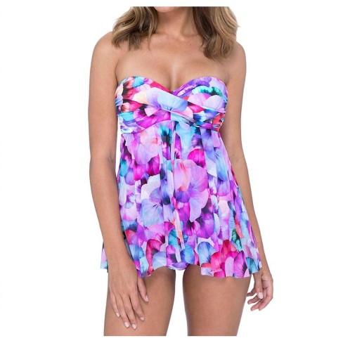 Women's Bandeau Strapless Flyaway One Piece Swimsuit - Profile By Gottex - image 1 of 3