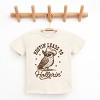 The Juniper Shop Hootin' Leads To Hollerin' Owl Youth Short Sleeve Tee - S - Cream - 2 of 4