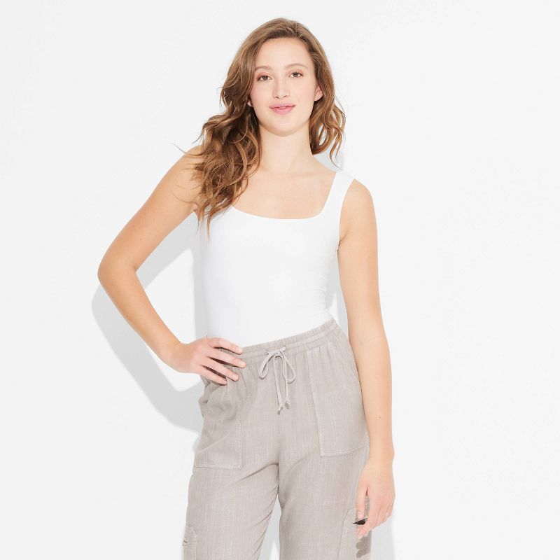 Women's Mid-Rise Wide Leg Vacation Cargo Pants - Wild Fable™, 6 of 7