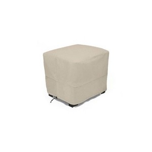 Eevelle Meridian Rectangular Ottoman-Table Cover- 38" x 28" x 17" - 1 of 4