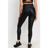 Women's Highwaist Foil Leggings - mono b - 3 of 4