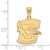 Black Bow Jewelry 14k Yellow Gold Creighton Bluejays NCAA Large Pendant - 2 of 3